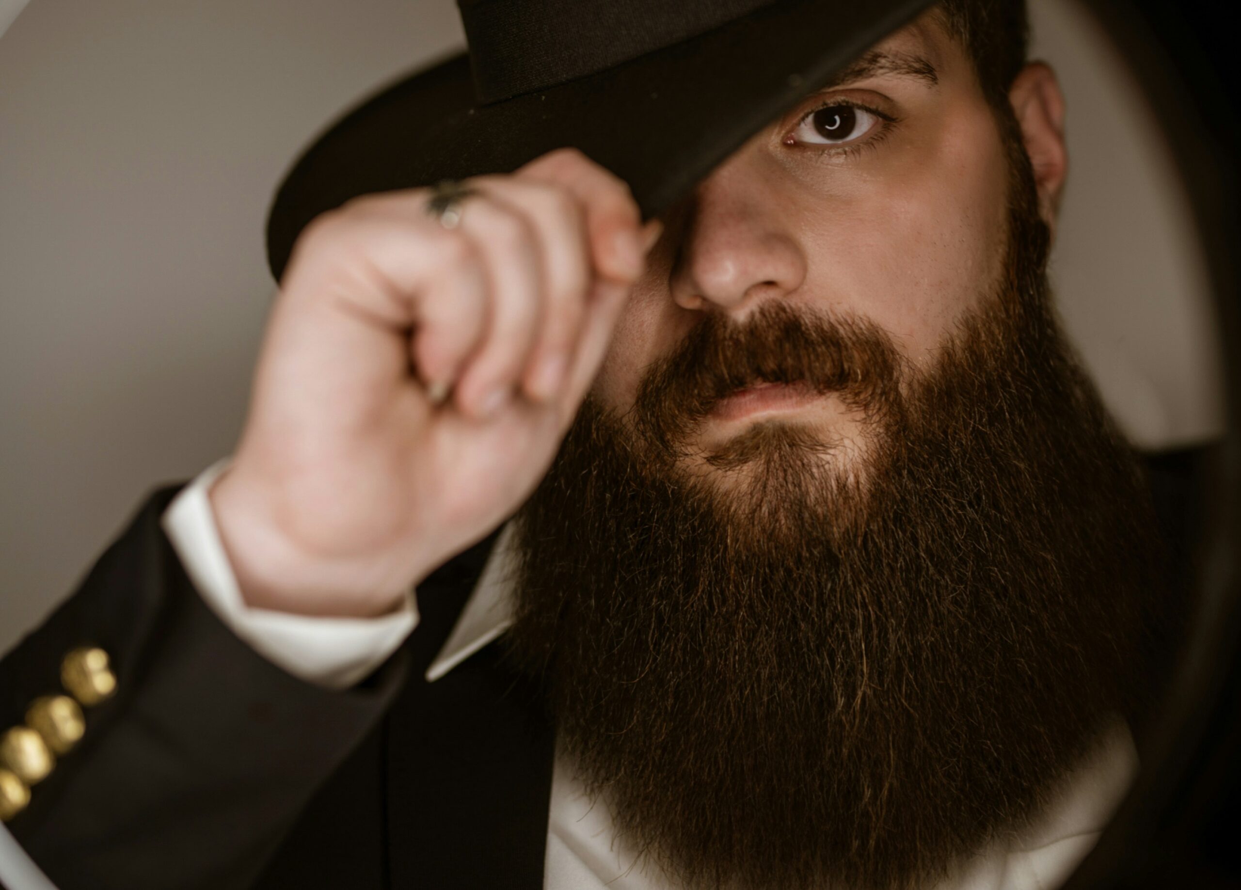 Bearded men portrait